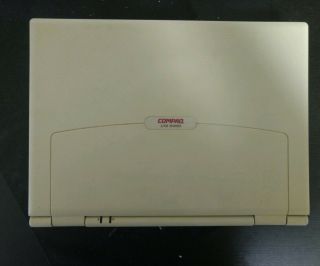 Compaq LTE 5400 Series 2880F Laptop Computer with Power Cord Vintage 1997 3