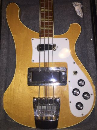 Rickenbacker 4001 Bass Vintage 1978 Mapleglo With Case