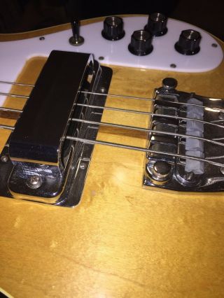 Rickenbacker 4001 Bass Vintage 1978 MapleGlo With Case 5