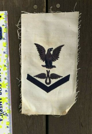 Usn Us Navy Aviation Rigger 3rd Class Rate Patch 1921 - 1927