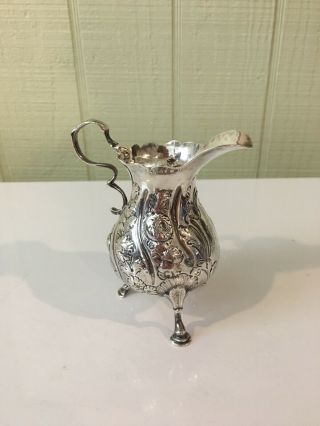 Vintage Sterling Silver Creamer Made In 1750 - British Hallmarks❤️❤️