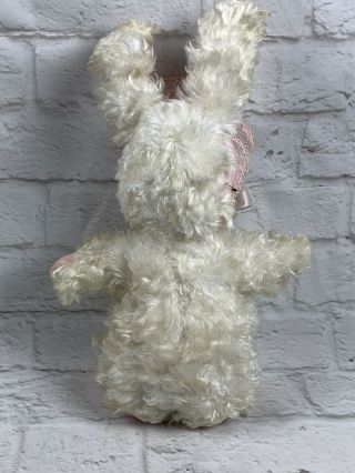 RARE Vtg Rushton Star Creation Rubber Face Bunny Rabbit 13” Plush Stuffed Toy 4