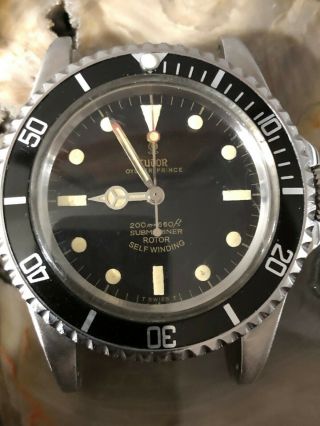 Vintage Tudor 7928 Oyster Prince Self Wind Rolex Tudor Submariner Watch Ref 7928 2