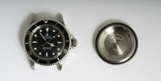 Vintage Rolex 5513 Rolex Submariner Ref 5513 Dive Wristwatch Gloss Dial 1980s 4
