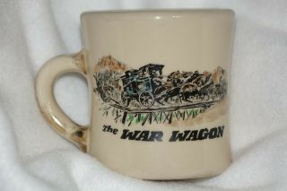 Rare Vintage John Wayne Mug The War Wagon Duke The Mug Shop Not Cast Or Crew