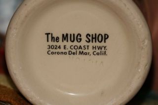 Rare Vintage John Wayne Mug The War Wagon Duke The Mug Shop not cast or crew 3