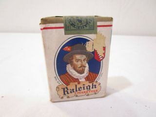 WWII Raleigh Non - Foil Cigarette Pack - - - - - - - - - - - - - - - - - - - - - - - - - - - - - - - - - - Cool 3