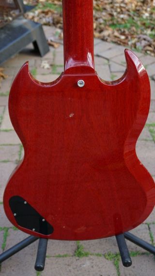 1961 Gibson Les Paul Jr Vintage Electric Guitar,  OHSC 5