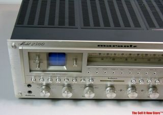 RARE Vintage Marantz 2500 Stereo Receiver Pre - Amp Amplifier Amp Audio Audiophile 3
