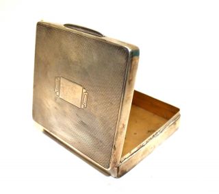 Vintage Silver Hallmarked Card Carrying Case / Unboxed - P37