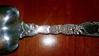STUNNING TIFFANY & Co.  STERLING SILVER BERRY SPOON in the BLACKBERRY PATTERN 7