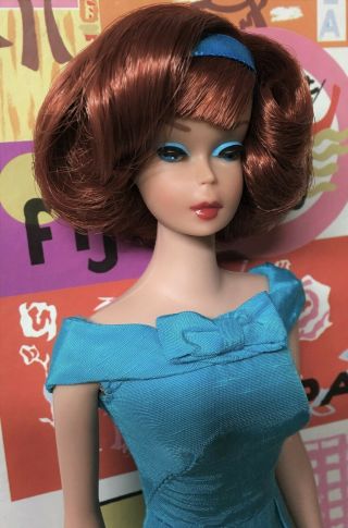 Yes it ' s Vintage American Girl Titian Side Part Barbie Doll byApril 3