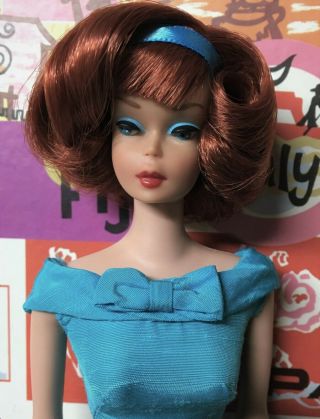 Yes it ' s Vintage American Girl Titian Side Part Barbie Doll byApril 4