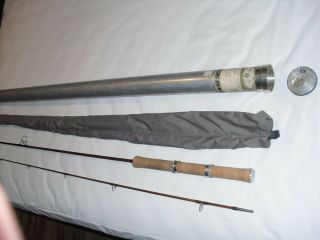 Vintage Orvis Battenkill Impregnated Bamboo Spinning Rod 7 