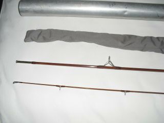 Vintage Orvis Battenkill Impregnated Bamboo spinning Rod 7 ' - 2 piece - 4 1/2 oz 4