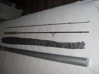 Vintage Orvis Battenkill Impregnated Bamboo spinning Rod 7 ' - 2 piece - 4 1/2 oz 5