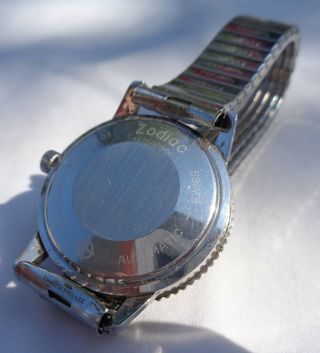Rare Vintage Zodiac Aerospace GMT Automatic Wristwatch with Pepsi Dial Running 8