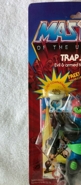 MOTU,  Vintage TRAP - JAW w/Warrior Ring,  Masters of the Universe,  MOC,  1982 4