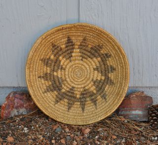 Old Vintage San Juan Paiute Basket - Unique Geometric Design