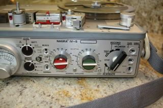 Nagra - IV - S Reel to Reel Tape Recorder - Vintage 9