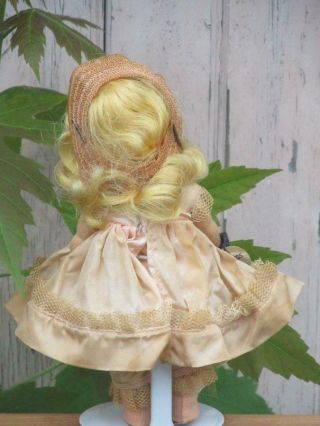 Vintage 1950s Near Vogue Ginny Doll,  All Mistress Mary with Tag 10