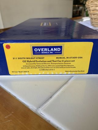 ULTRA RARE Overland Models GE Hybrid Evo and Test Car Set 3