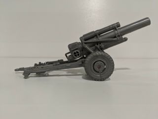 Marx Wwii " Firing " Howitzer Cannon Battleground Desert Fox