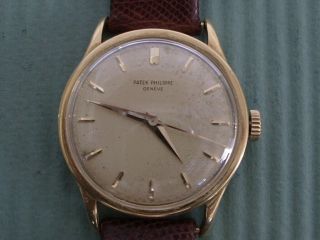 PATEK PHILIPPE REF.  570 RARE OVERSIZED MODEL DIAL FOR THE COLLECTOR. 12