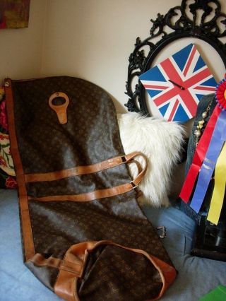 Ultra Rare Vintage Louis Vuitton Fc Golf Bag Keepall Carry On Tote Luggage Lv