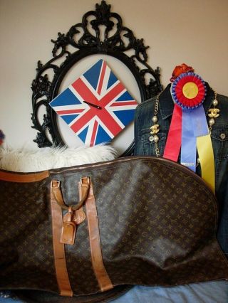 Ultra RARE Vintage LOUIS VUITTON FC GOLF BAG Keepall Carry On Tote Luggage LV 3