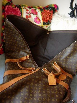 Ultra RARE Vintage LOUIS VUITTON FC GOLF BAG Keepall Carry On Tote Luggage LV 7