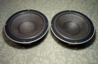 2 Vintage Jbl 125a 10 " Woofers Speaker Xclt L26 L36 Decade Cast Driver Foam