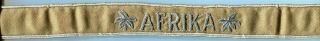 German World War Ii Army Heer Afrika Officers Cuff Title