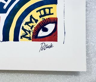 Jim Pollock Hampton 03 Set Of 3 Phish Print Posters Signed L/E Of Only 750 Rare 9
