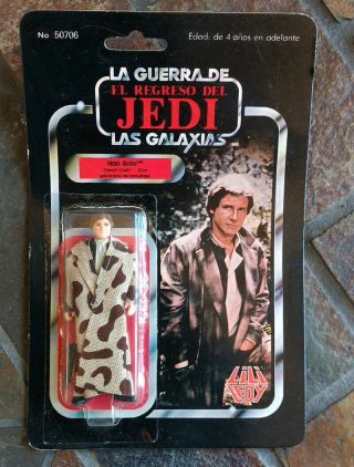 Vintage Han Solo Lili Ledy 50706 With Backing