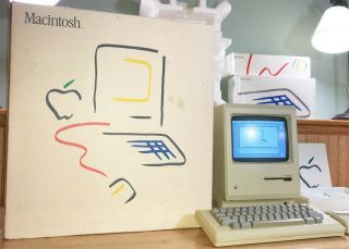 1984 Apple Macintosh 128k Complete Set 1st Model Mac M0001 Rare
