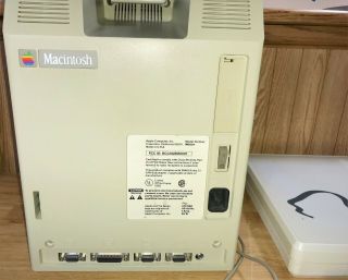 1984 APPLE MACINTOSH 128K Complete Set 1st Model MAC M0001 RARE 5