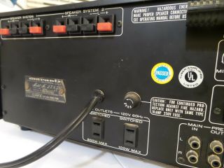 Vintage Marantz 2385 AM/FM Stereo Receiver,  LEDs 185w per channel as - is 12