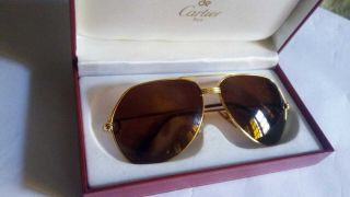 A vintage Cartier vendome Louis men sunglasses 2