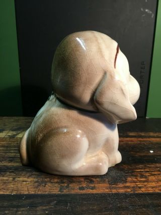 BRT Rare Art Deco 1930s 1940s Decorative Ceramic Figure Cartoon Dog Marysville 4