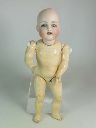 8 Inch Kestner? Bisque Head Doll With Restoration 2