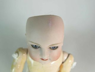 8 Inch Kestner? Bisque Head Doll With Restoration 4