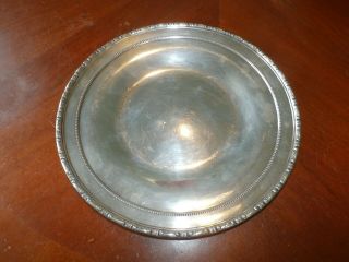 Vintage Antique Towle Sterling Silver Plate Platter No.  54440 About 11 " Diameter