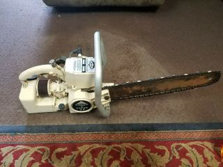 VINTAGE 1950 ' S BEAIRD - POULAN CHAINSAW MODEL S33 S/N 139059 chain saw antique 3