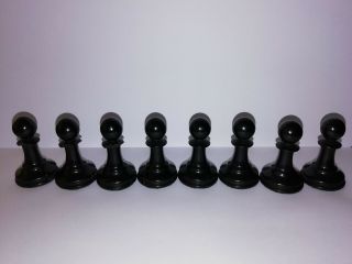 ANTIQUE JAQUES STAUNTON CHESS SET C 1865 TO 70 Steinitz knights weighted felted. 10