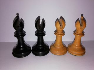 ANTIQUE JAQUES STAUNTON CHESS SET C 1865 TO 70 Steinitz knights weighted felted. 9