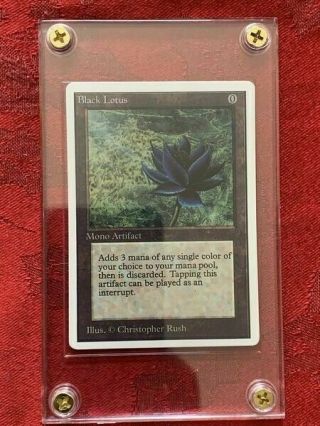 Black Lotus - Unlimited Edition - Mint/Near 3