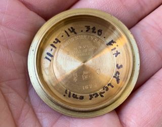 1970 ' s Vintage Rolex GMT - Master ref.  1675 18k Yellow Gold Case 8