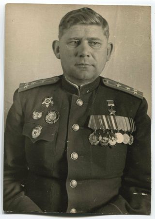 Wwii Heroes Serie Photo: Russian Air Force Pilot,  Hero Of Soviet Union