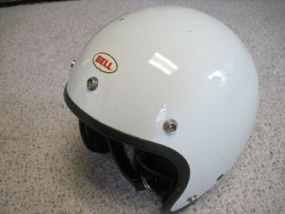 Vintage 80s Bell Rt Bobber Open Face Helmet Size 7 1/4 Nr